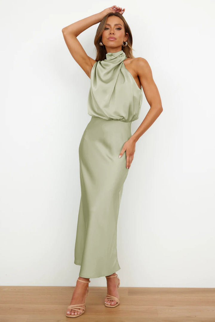Robe Quentin Drapée Sahara