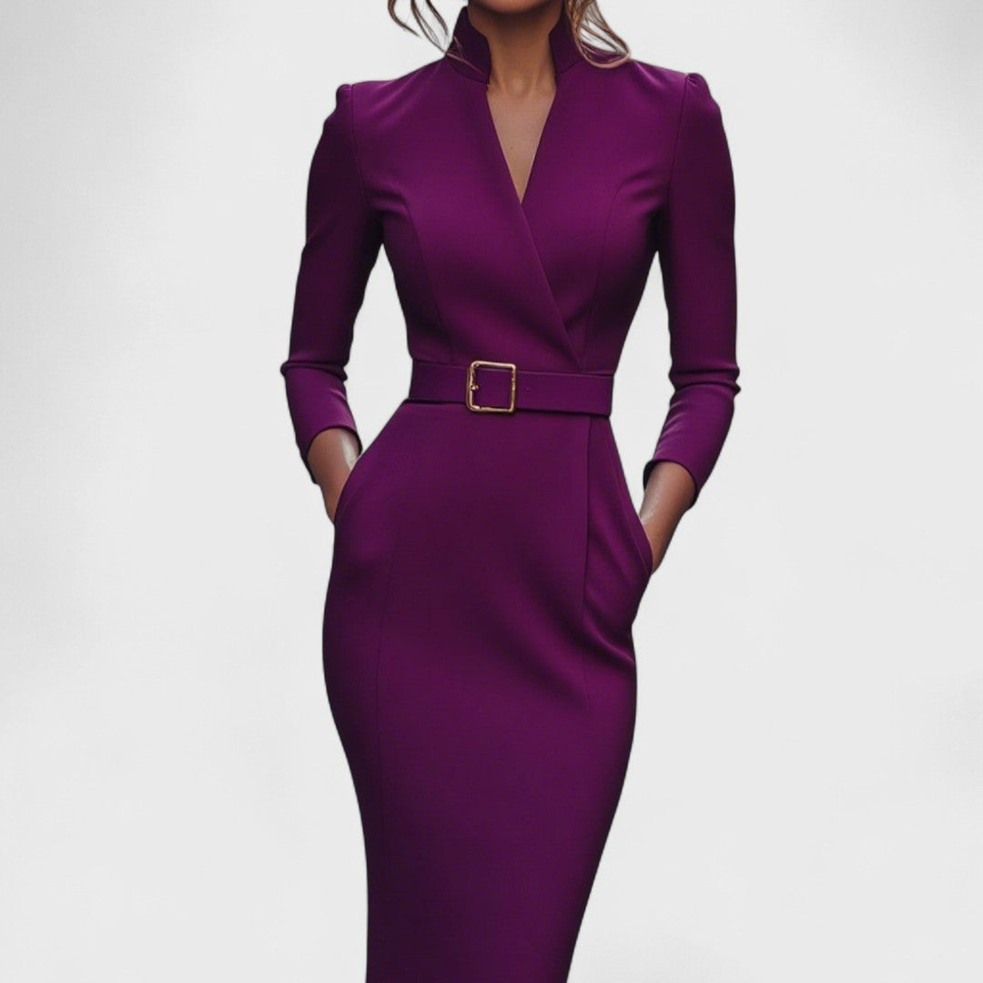 Elisanne - Robe d'Élégance Exécutive