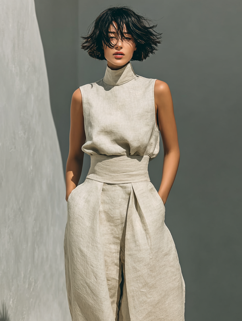 Marieta | Ensemble en Lin et Coton