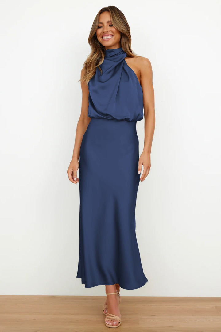 Robe Quentin Drapée Sahara