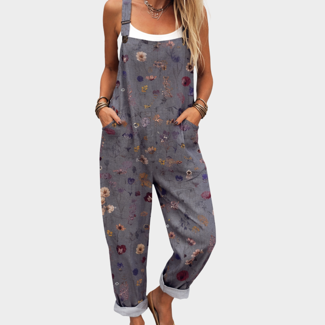 Combi-pantalon imprimé