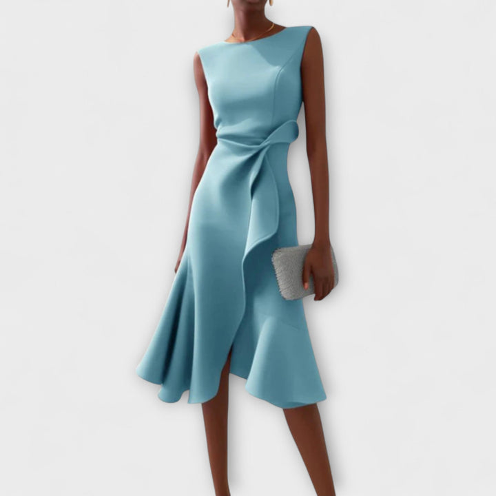 Darlene | Robe midi élégante