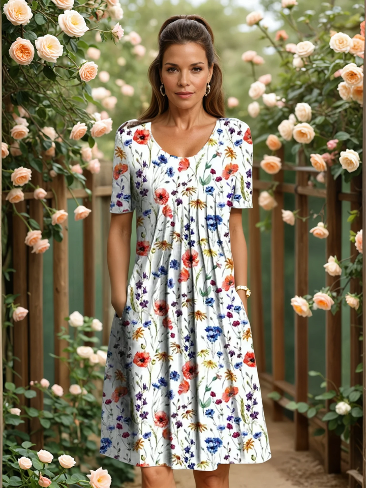 Harper | Robe élégante au fini flatteur au ventre