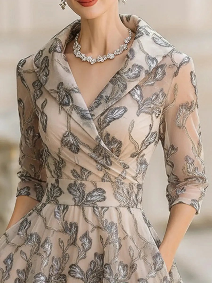 Marceline - Robe Classique Élégante