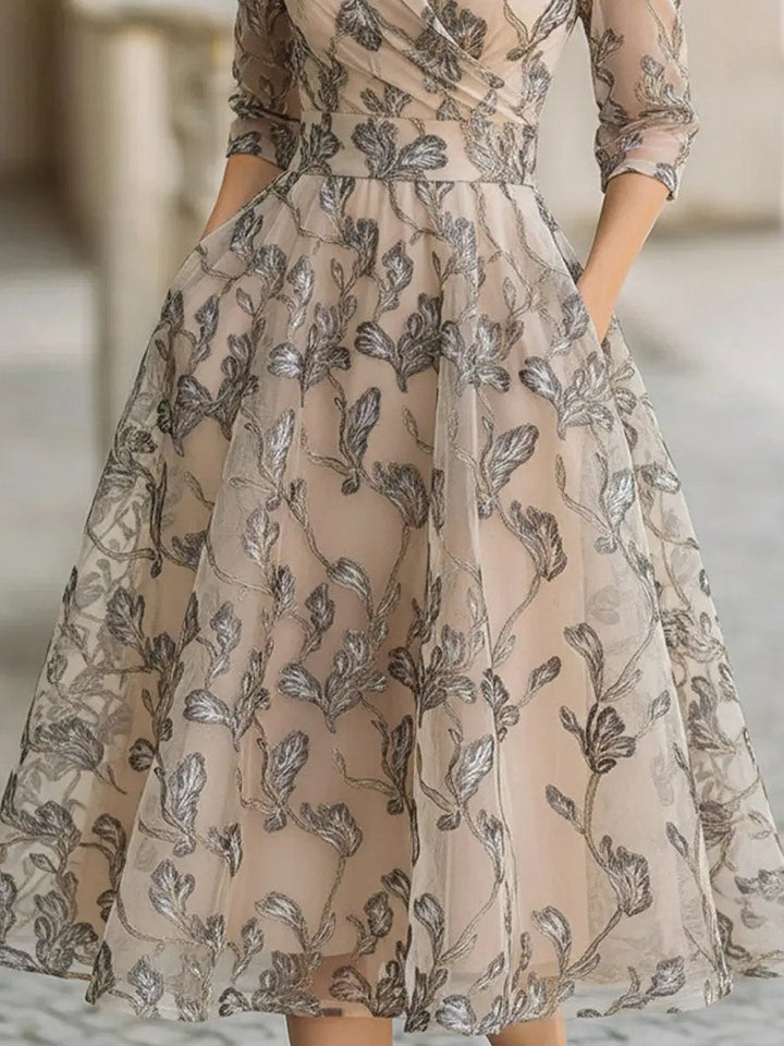 Marceline - Robe Classique Élégante