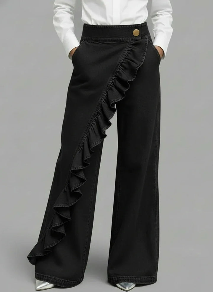Linda | Pantalons en denim larges et confortables
