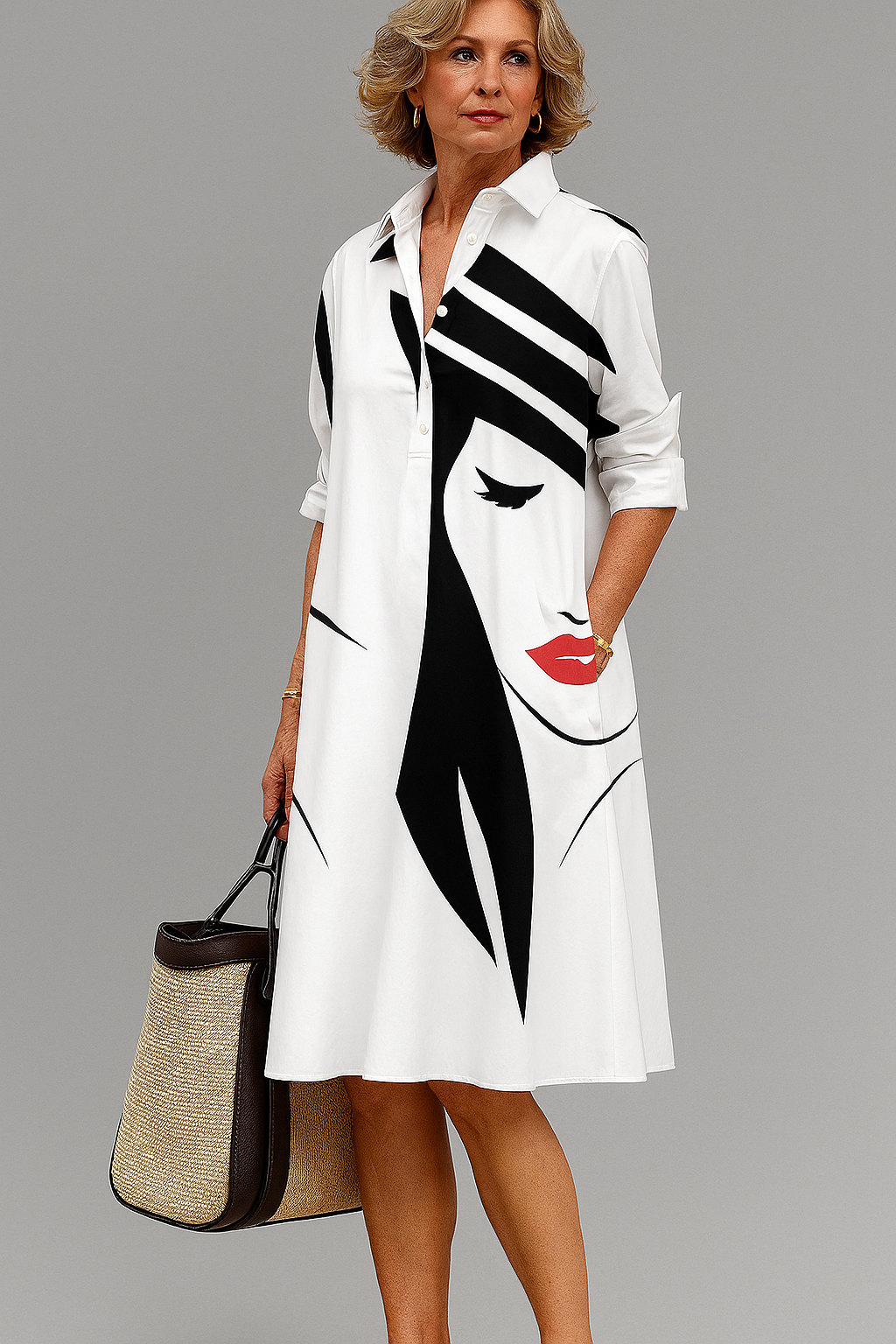 Diana™ | Robe Midi Sophistiquée