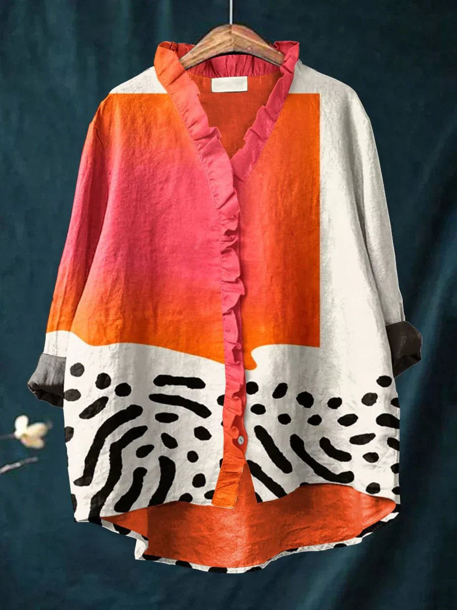 Melinda™ | Élégante blouse d'été en lin